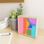 Shape and Color Study 59 Mini Art Print Gallery Image 2