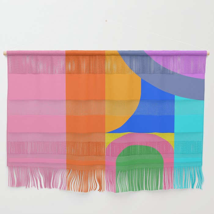 Shape and Color Study 59 Wall Hanging Gallery Image 1