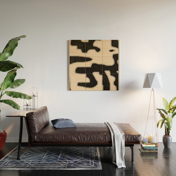 Modern Abstract Art 120 Wood Wall Art Gallery Image 2