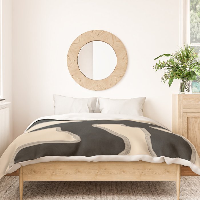 Modern Abstract Art 120 Duvet Cover Gallery Image 3