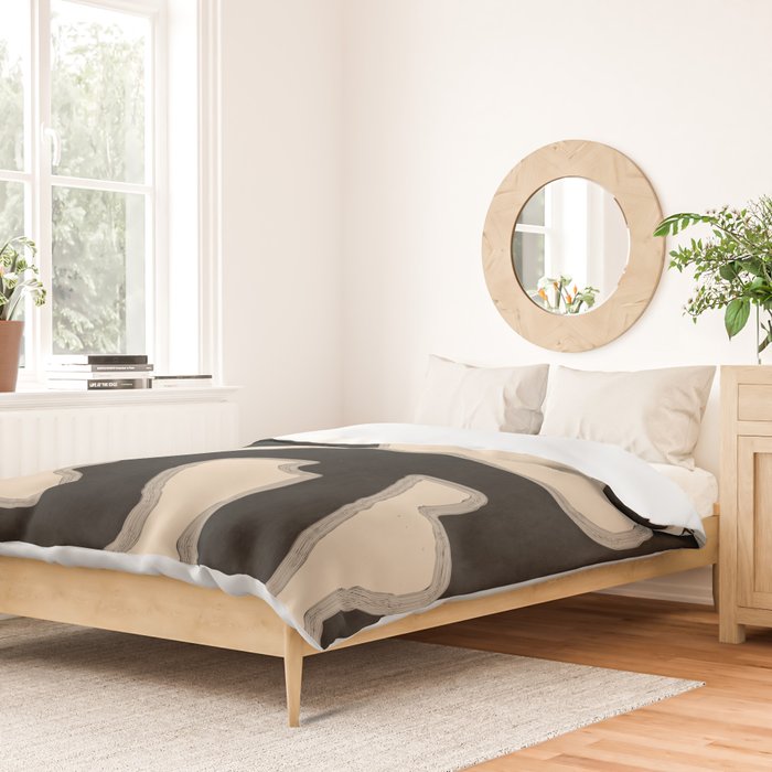 Modern Abstract Art 120 Duvet Cover Gallery Image 2