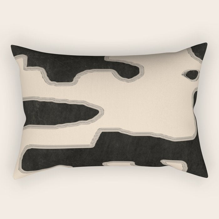 Modern Abstract Art 120 Rectangular Pillow Gallery Image 2