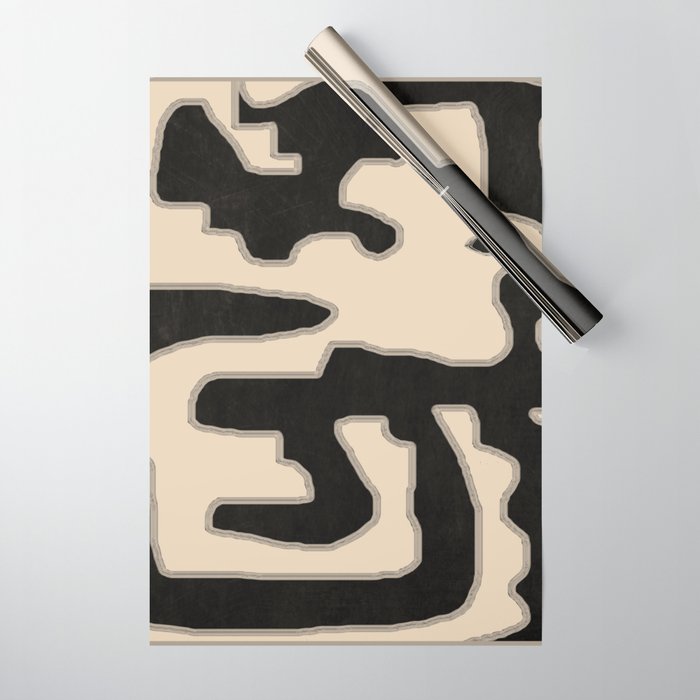 Modern Abstract Art 120 Wrapping Paper Gallery Image 1