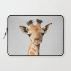 Baby Giraffe - Colorful Laptop Sleeve Gallery Image 1