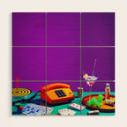 Professional bingo player Wood Wall Art Gallery Image 1