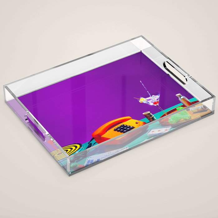 Professional bingo player Acrylic Tray Gallery Image 1