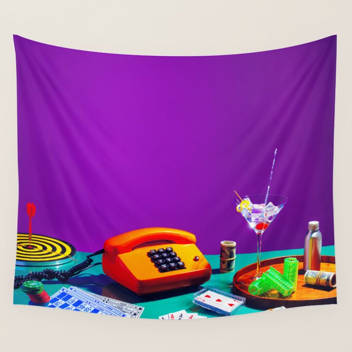Professional bingo player Wall Tapestry Gallery Image 4