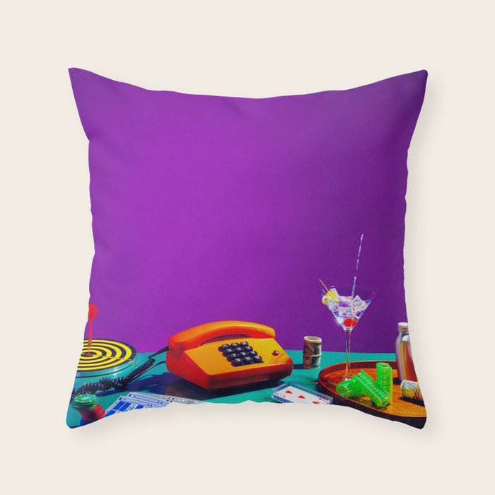 Professional bingo player Throw Pillow Gallery Image 6