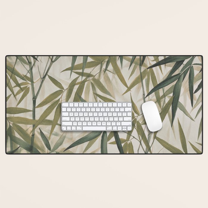 Relax In The Lush Bamboo Grove Desk Mat Gallery Image 1
