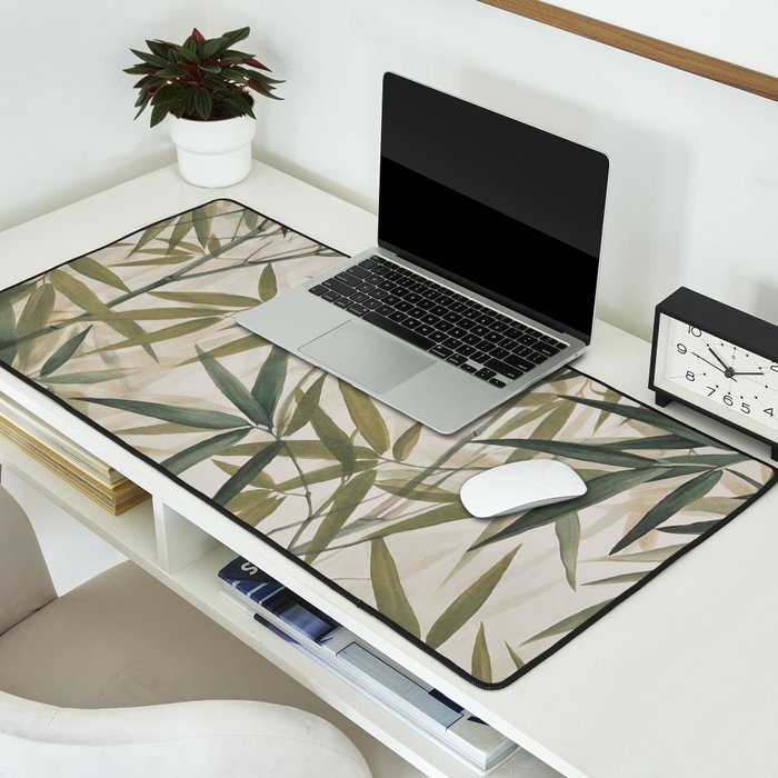 Relax In The Lush Bamboo Grove Desk Mat Gallery Image 2