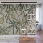 Relax In The Lush Bamboo Grove Wall Mural Gallery Image 1