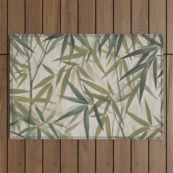 Relax In The Lush Bamboo Grove Outdoor Rug Gallery Image 1