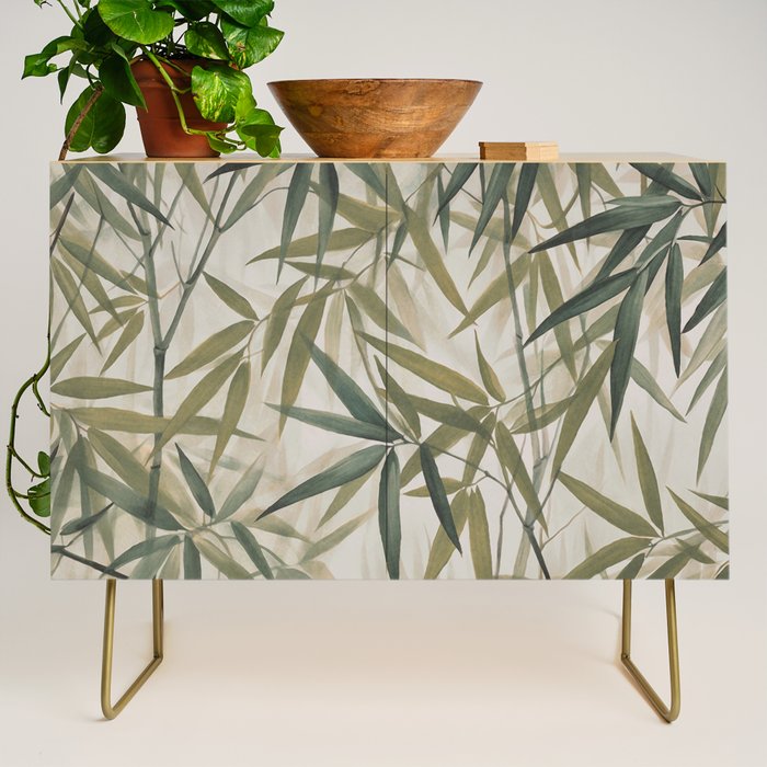 Relax In The Lush Bamboo Grove Credenza Gallery Image 1