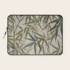 Relax In The Lush Bamboo Grove Laptop Sleeve Gallery Image 1