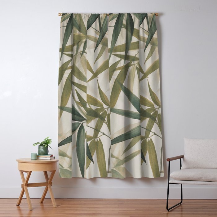 Relax In The Lush Bamboo Grove Window Curtain Gallery Image 5