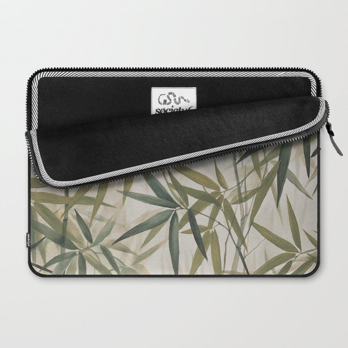 Relax In The Lush Bamboo Grove Laptop Sleeve Gallery Image 2