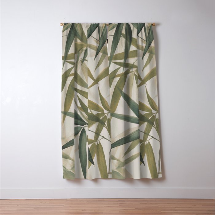 Relax In The Lush Bamboo Grove Window Curtain Gallery Image 3