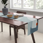 Blue Whale, Wildlife of Antarctica Table Runner Gallery Image 2