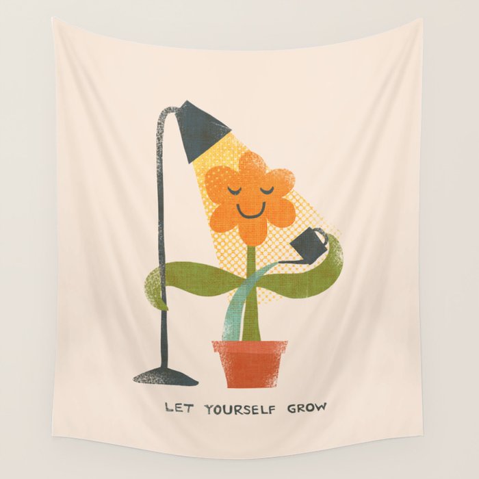 Let yourself grow Wall Tapestry Gallery Image 4