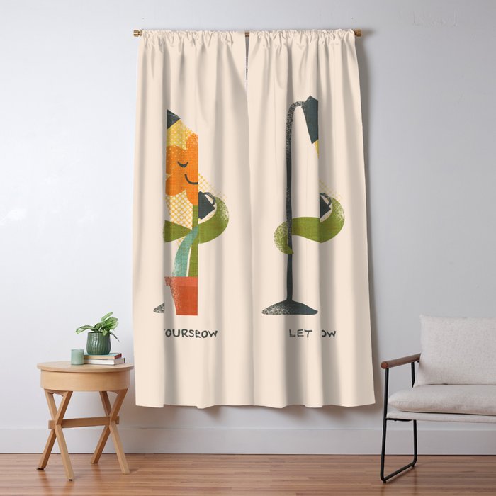 Let yourself grow Window Curtain Gallery Image 5