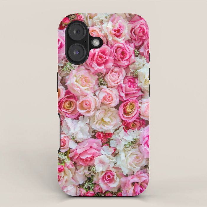 Pink & Red Roses iPhone Case Gallery Image 1