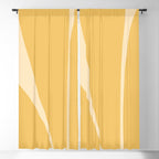 Minimalist Plant Abstract XXXIII Window Curtain Gallery Image 5