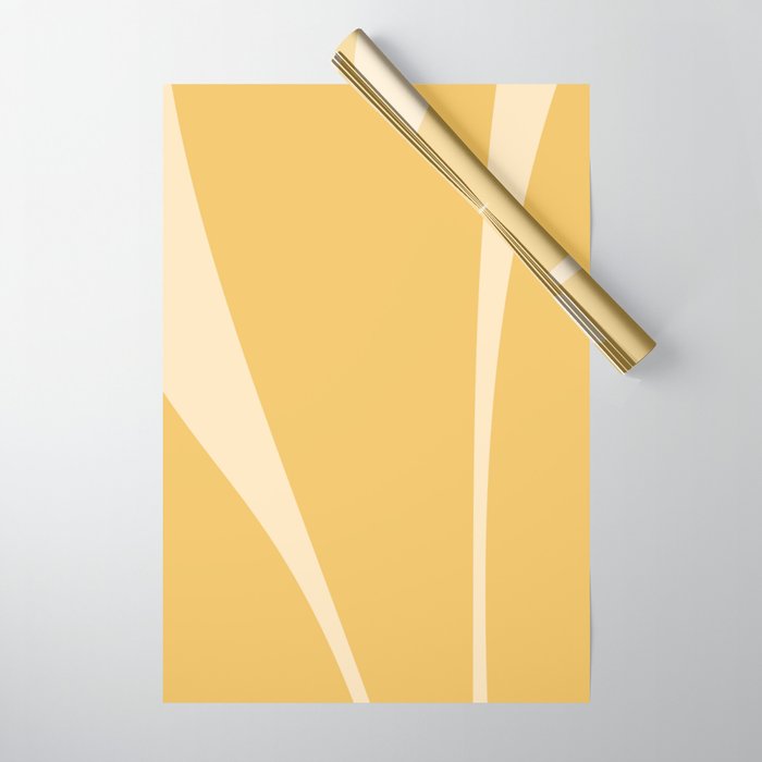Minimalist Plant Abstract XXXIII Wrapping Paper Gallery Image 1