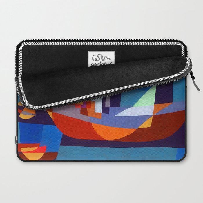 Paul Klee Boats at Rest Laptop Sleeve Gallery Image 2