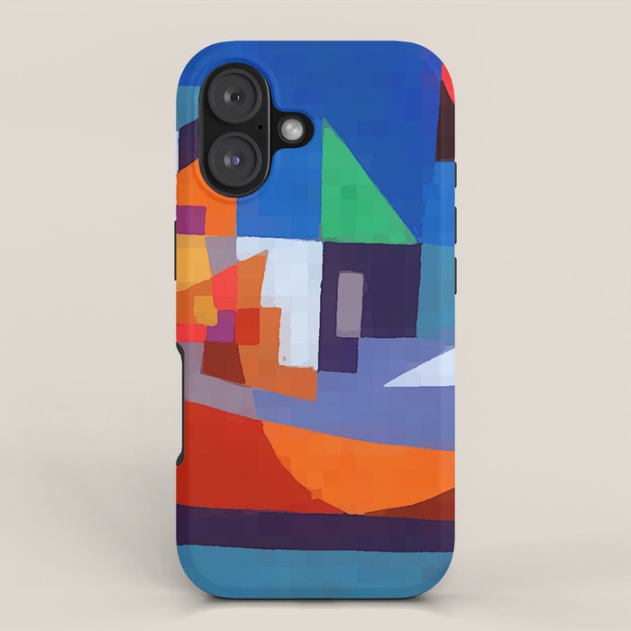 Paul Klee Boats at Rest iPhone Case Gallery Image 1