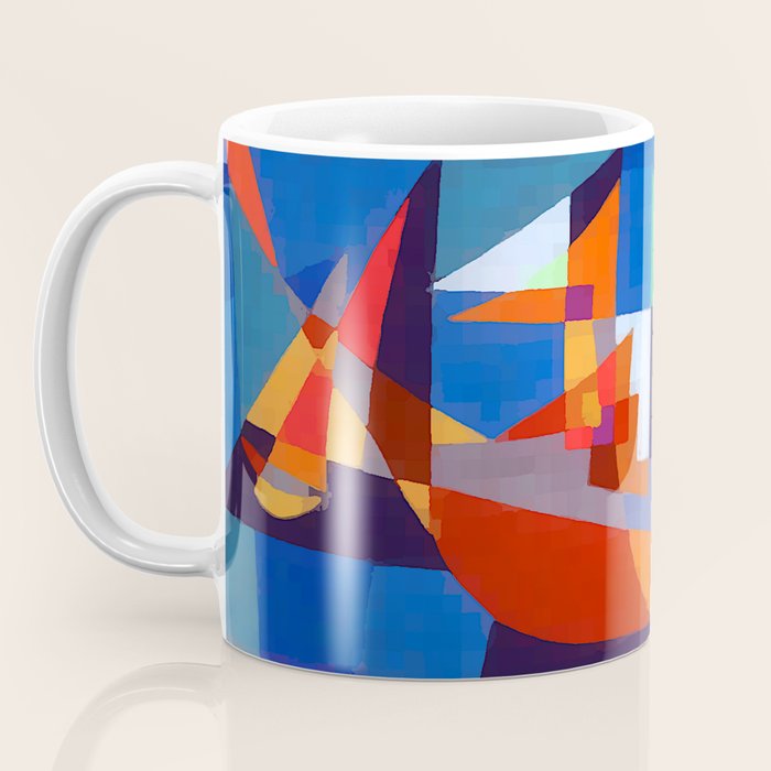 Paul Klee Boats at Rest Coffee Mug Gallery Image 3