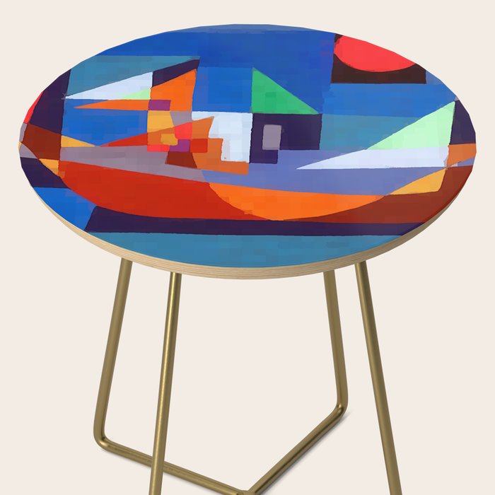 Paul Klee Boats at Rest Side Table Gallery Image 2
