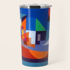 Paul Klee Boats at Rest Travel Mug Gallery Image 1