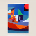 Paul Klee Boats at Rest Stationery Card Gallery Image 2