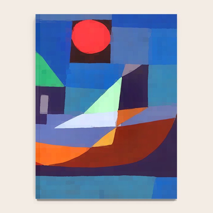 Paul Klee Boats at Rest Notebook Gallery Image 4