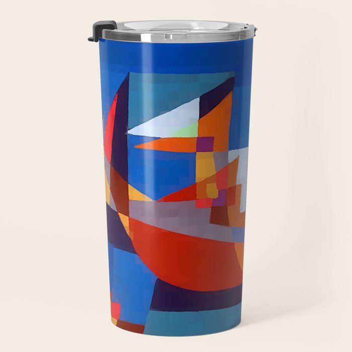 Paul Klee Boats at Rest Travel Mug Gallery Image 3