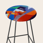 Paul Klee Boats at Rest Stool Gallery Image 2