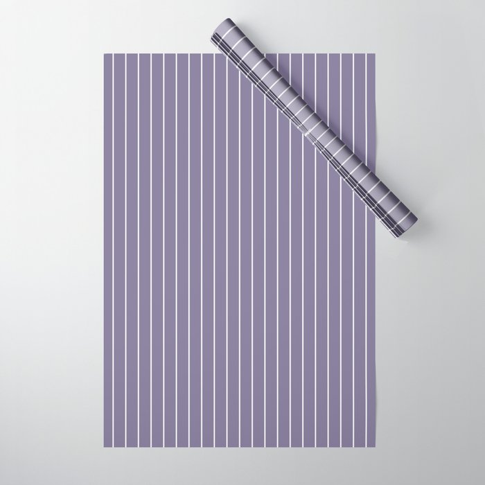 Minimal Arch XXXII Lavender Purple Modern Geometric Lines Wrapping Paper Gallery Image 1
