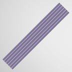 Minimal Arch XXXII Lavender Purple Modern Geometric Lines Table Runner Gallery Image 3