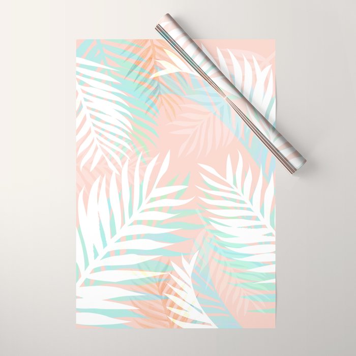 Tropical bliss - palm springs Wrapping Paper Gallery Image 1