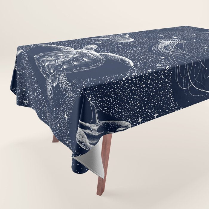 Cosmic Ocean Tablecloth Gallery Image 1