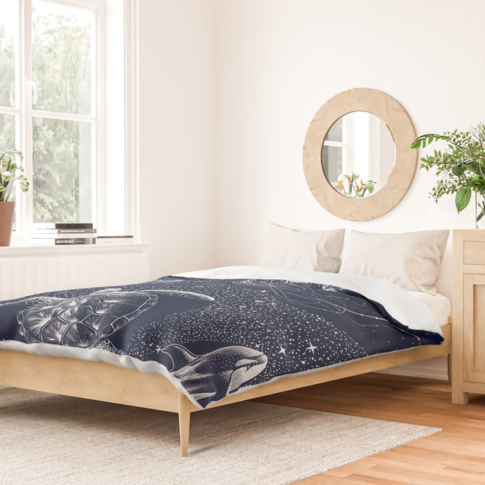 Cosmic Ocean Duvet Cover Gallery Image 2