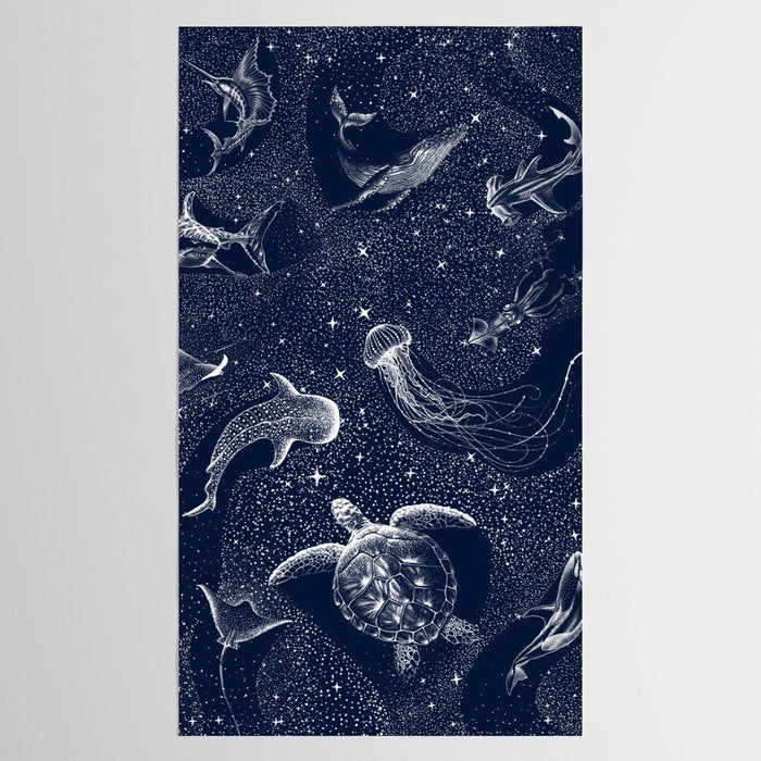 Cosmic Ocean Tablecloth Gallery Image 2