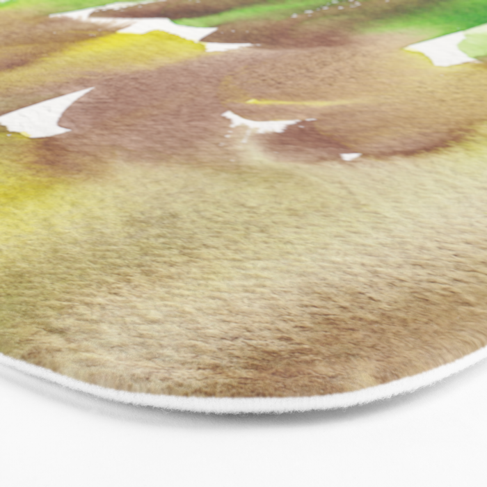 5  Watercolor November 2021 211130 Painting Valourine Original Design Color Bright Modern Contemporary  Bath Mat Gallery Image 3