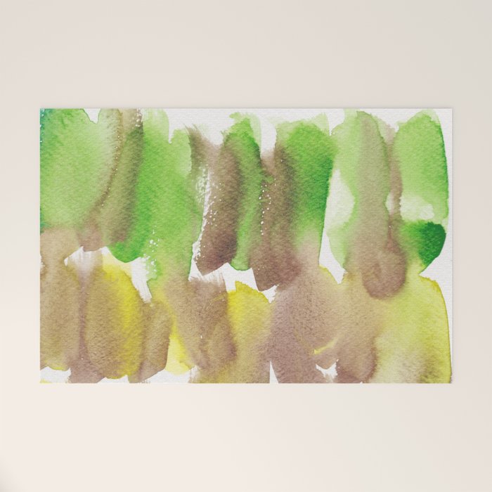 5  Watercolor November 2021 211130 Painting Valourine Original Design Color Bright Modern Contemporary  Welcome Mat