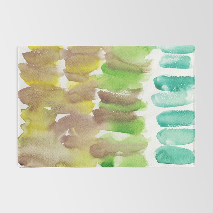 5  Watercolor November 2021 211130 Painting Valourine Original Design Color Bright Modern Contemporary  Rug Gallery Image 2
