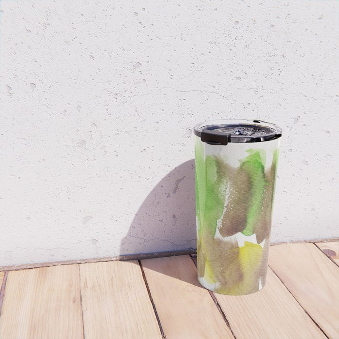 5  Watercolor November 2021 211130 Painting Valourine Original Design Color Bright Modern Contemporary  Travel Mug Gallery Image 4