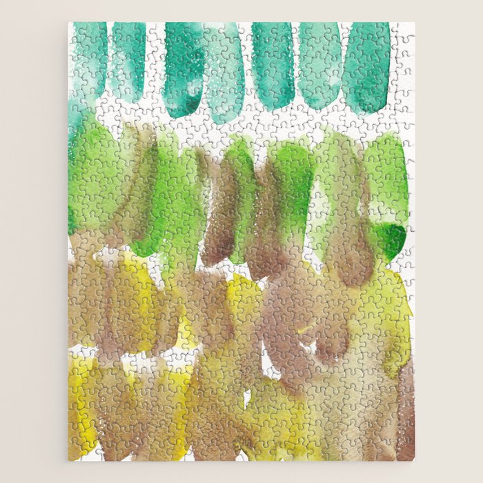 5  Watercolor November 2021 211130 Painting Valourine Original Design Color Bright Modern Contemporary  Jigsaw Puzzle Gallery Image 1