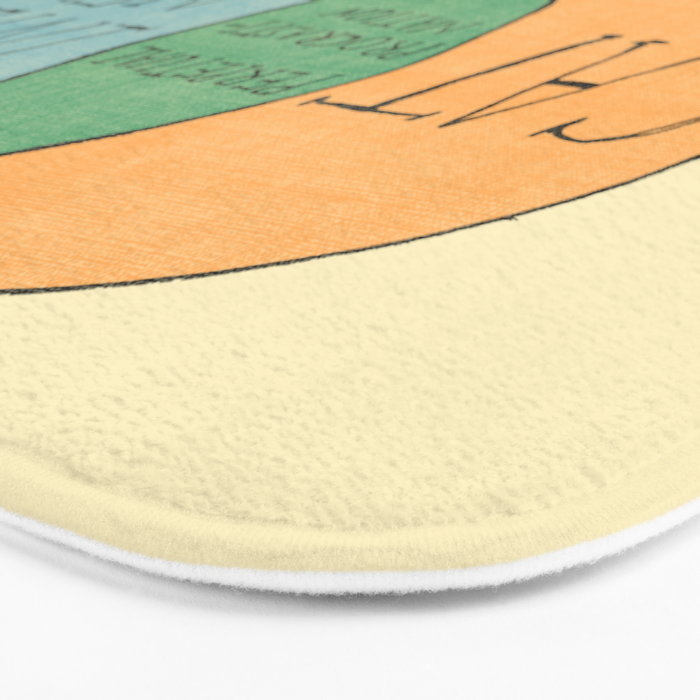 Perpetual procrastination Bath Mat Gallery Image 3