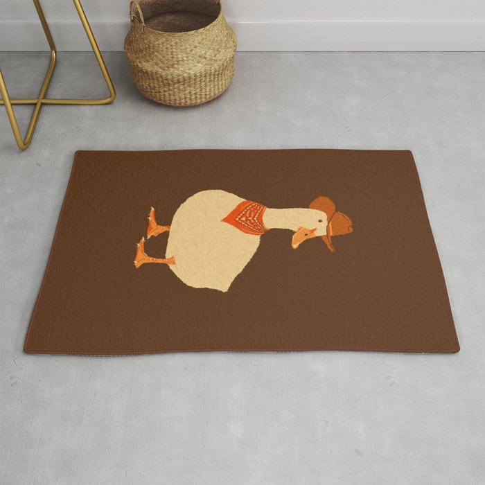 Bo The Cowboy Duck Rug Gallery Image 1