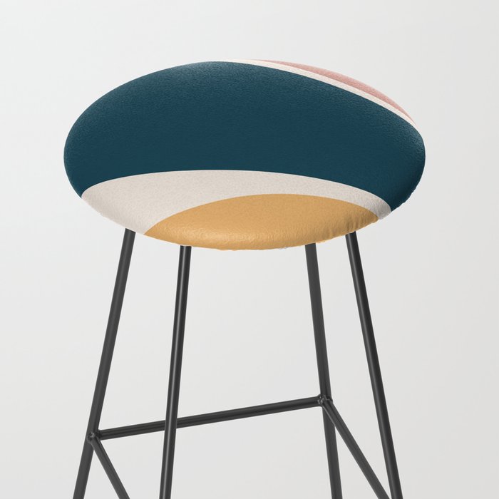 Minimalist Plant Abstract LXVI Stool Gallery Image 2